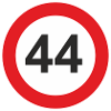 44 forty-four birthday speed limit