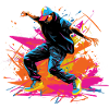 Retro B Boy Synthwave