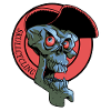 Laughing Cyclist's Skull