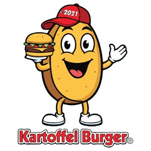 Kartoffel Burger ® Logo 2021 mit Burger