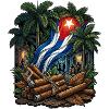 Cuba Cigar Flag