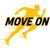 Move On Motivation Runner Silhouette T-Shirt