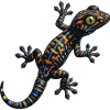 Gecko climbs