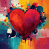 Vivid Heart Graffiti
