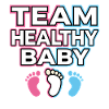 Team Healthy Baby Footprint Design