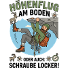Höhenflug Klettern Berg Humor