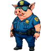 Polizei Schwein