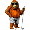 Golf Orangutan
