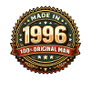 1996 Original Man Badge