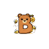 Honey Bear Letter B