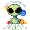 Hallo Bewohner der Erde Alien
