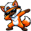 Dabbing Fox