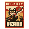 Affiche RPG Kitty Ready