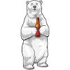 Polar Bear Bottle of Beer
