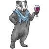 Badger red wine