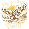 Golden Eagle Wild Kazakh Design