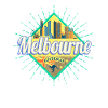Melbourne Victoria Australia Skyline Souvenir