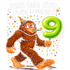 Bigfoot Birthday 9 Years