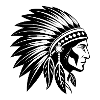 Coiffe de chef amérindien