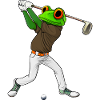Frösche Golf
