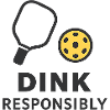 Funny Pickleball Shirt Dink Responsibly – Minimal