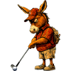 Âne de golf