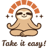 Take it easy – Relaxed Faultier Design