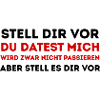 Roter Provokationsspruch Shirt