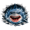 Breaking Shark Outbreak design