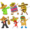 Cinco de Mayo Dab Characters Shirt