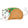 Taco-Katzen-Shirt