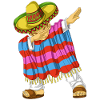 Dabbing Mexican Man Shirt