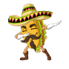 Dabbing Taco Mexican Shirt
