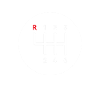 Eingebauter Diebstahlschutz, Schalthebel, manueller Gang