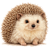 Hedgehog cuddly hero