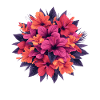 Hibiscus Fire Blossoms Bouquet