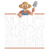 Il miglior giardiniere del mondo con la camicia divertente