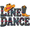 Line Dance Western Pattern