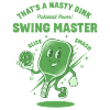 Pickleball Swing Master Che È Un Giocatore Scontroso Spiacevole