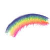 Regenbogen Pinselbogen