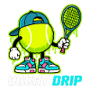 Court Tennis Cartoon