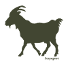 Scapegoat goat olive