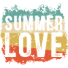 Summer Love in Retro Grunge