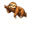 Cadeau paresseux du champion de sieste