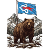 Ainu Flag Bear