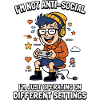 Gamer nerd humour antisocial