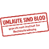 Umlaute sind Blod Stempel