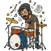 Drummer, Tired, Musician, Humor
