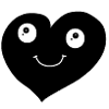 Black Heart Hearts Emotions