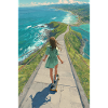 Coastal Crest Longboarder